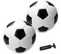 U&C Planet Size 3 & 5 Football for Kids with Pump, Outdoor Ball Game for 3+