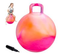 U&C Planet Space Hopper for Kids Age 3-6, 18 Inch Hopper Ball with Handle Bouncy Hopper with Pump Gifts for Children Indoor&Outdoor Garden Game Play
