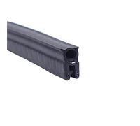 U-Channel Edge Panelling, U Rubber Sealing Strip, U Shaped Rubber Seal 3.28FT Black with Top Bubble Decorative for Cars Boats Trucks and Home Applications,Height x Width,23mm x 11mm (Size : 17mm x 8m