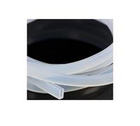 U Channel Edge Trim 1/3.0M Silicone Rubber U Shape Seal Strip Solid Gasket Window Car Door Shower Frameless Glass Edge Weatherstrip Soft Protect(C1 x W4 x H8 mm,1 Meter_U)