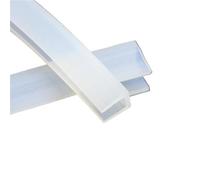U Channel Edge Trim 1/3.0M Silicone Rubber U Shape Seal Strip Solid Gasket Window Car Door Shower Frameless Glass Edge Weatherstrip Soft Protect(C12 x W18 x H18 mm,1 Meter_U)