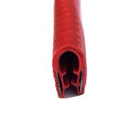 U Channel Edge Trim, U-Shaped Rubber Edgeion Strip 2m 0.5-4mm Self-Adhesive Multiple Sizes(9mm*15mm)