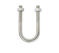 U Clamp Bolt M10 M12 U-Bolts Stainless Steel Multiple Sizes For 12-219mm Tube Clamp(M12-42x78mm-1pcs)