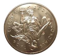 U-Coins 1904-2004 Entente Cordiale £5 Coin Uncirculated Condition.with Capsule Holder