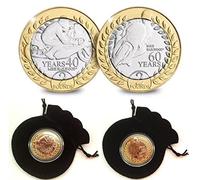 U-Coins 2018 Isle of Man 2 x Mike Hailwood Brilliant Uncirculated Two Pound £2 Sets with Capsule Holder in a Pouch Wallet