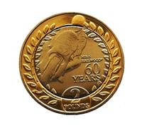 U-Coins 2018 Isle of Man Mike Hailwood 60th Anniversary TT Race Two Pound Brilliant Uncirculated £2 with Capsule Holder in a Pouch Wallet