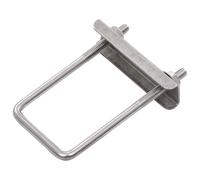 U Connector with/without Plastic for Fence Post 25 Sets U Clip Garden vidaXL