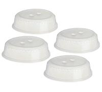 U-COOK Plate Cover for Food. Set of Microwave Dish Cover Slpash Guard for Kitchen, Air Ventilated, BPA Free, Dishwasher Safe. Size 26 cm.