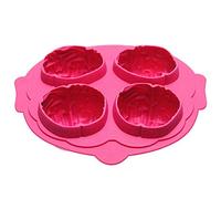 U/D 1PCS Silicone Brain Shape Ice Freeze Cube Tray Mold Kitchen Ice Cube Mold