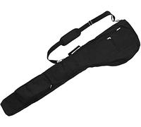 U/D Golf Club Travel Bag Case Sunday Bag Golf Practice Pencil Zipper Pouch with Two Pockets Portable (Black)