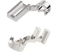 U/ D Stainless Steel Free Motion Ruler Quilting Presser Foot for Brother Janome Sewing Machines 2pcs