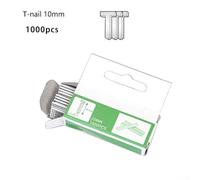 U Door T Shaped Staples 1000pcs for Woodworking, Furniture, and DIY Projects (10mm)