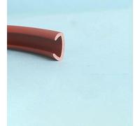 U Edge Banding Veneer Edging Furniture Soft PVC Edgeband 3.0mM 5MM 9MM 10MM 12MM 14.0mM 16MM 18MM - 50MM White Beige Gray Black Red-U16 Brown-3.0m