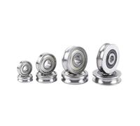 U-Groove Bearings, Set High Precision Grooved Bearings for Smooth Motion Ideal for DIY Projects and Wheel Applications