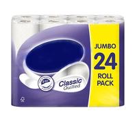 U&H Quilted Soft Toilet Tissues Paper 3-Ply Ultimate Quilted Comfort 24 Rolls