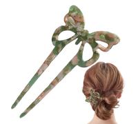 U Hair Pins - Durable Acetate Build, Long U Shaped Design, Comfortable Grip Hold, Lightweight Secure Accessory | Vintage Hir Fork Stick for Thin Thick Hair Updo Bun Styling Everyday Hairstyle Fashion