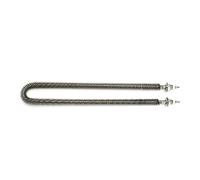 U Heating Element M16 Thread 220v Stainless Steel Air Fin Heater For Sauna Stove 1000w/1200w/1500w/2000w/2500w (Color : 220V 1500W L400MM, Size : 220V_M16 THREAD)