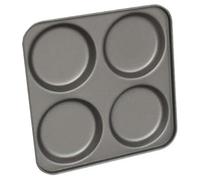 U HOME Premium Carbon Steel Yorkshire Pudding Tray - 4-Cup Non-Stick Bakeware Tin for Traditional Yorkshire Puddings, Muffins, and Mini Pastries. (1 x Tray)