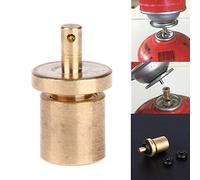 U-K Gas Refill Adapter, Gas Cylinder Accessories Set, Gold, Excellent Quality and Popular, Deft and Professional