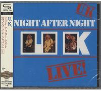 U.K. Night After Night - Sealed Japanese CD album CDLP UICY25548 Polydor 2016