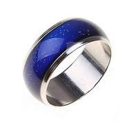 U/K RomanWomen Men Feel Color Changing Mood Temperature Pair Ring Jewelry Comfortable and Practical