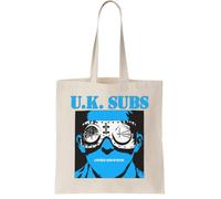 U.K. Subs - Another kind of blues Canvas Tote Bag - Reusable Cotton Shopping Bag, Natural