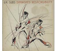 U.K SUBS - DIMINISHED RESPONSIBILITY LP BLACK VINYL [15996]