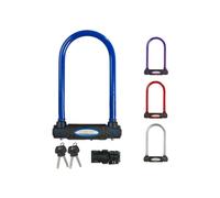U-Key Bike Lock - MASTER LOCK - 8195EURDPROCOL - Hardened Steel Body - Double Locking Shackle