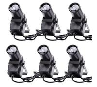 U`King LED Pinspot Lights with 30W RGBW Stage Spotlight Effect by dmx512 Great for Live Home DJ Disco Wedding Dance Party Mirror Ball Lighting