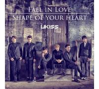 U-Kiss - Fall In Love / Shape Of Your Heart (Type B) [Japan LTD CD] AVCD-48794