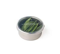 U Konserve Stainless Steel Round Food Storage Bento Box Container, Leak Proof Silicone Lid Dishwasher Safe - Plastic Free, 5oz