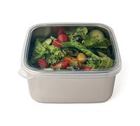 U-Konserve Square Stainless Steel Food Containers with Silicone Lid 50 oz / 1.5 L - Clear