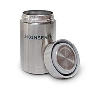 U Konserve Stainless Steel Insulated Food Jar 18oz - Leak-Proof - BPA Free - Plastic-Free Interior - Thermal and Double-Walled to Keep Food Hot and Cold