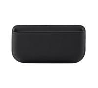 U Leather Self-Adhesive Center - Car Seat Gap Filler Organizer, Car Side Pocket | Holder For Glasses Cell Phones Cards Small Items Multi Purpose Vehicle Truck Suv Sedan | Fits To Organize Document