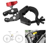 U-Lock Holder/Clamp for Kryptonite, Heavy Duty All-Metal U Lock Bike Mount, Securely Holds U-Locks, No Noise, Suitable for Round Tube Bike Frame