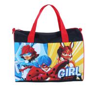 U.P.D INC Kids' Miraculous Ladybug & Friends 15-Inch Travel Duffle Bag