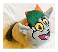 U Penguins of Madagascar, King Julian pillow cushion Soft plush toy.