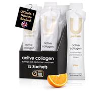 U Perform Active Collagen Gel, 8000mg Bovine Collagen Supplement with TENDOFORTE & VERISOL Bioactive Collagen Peptides, Post-Workout Recovery Supplement for Joints, Tendons & Ligaments, 15 Sachets
