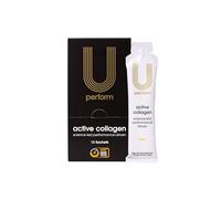 U Perform Citrus Flavoured Active Collagen Liquid Sachet for Sports Muscle Recovery - Hydrolysed Collagen Peptides for Joint Health - Clinically Proven Bovine Collagen Supplement (8000mg x 14 Sachets)