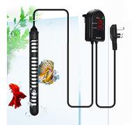 U-picks Aquarium Heater Submersible Fish Tank Heater 500w with External LED Digital Temperature Controller, with Explosion Proof Quartz Glass for 350-500L Aquarium