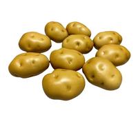 U-plumbuy Luxe 10PCS Fake Potatoes Realistic Artificial Fake Vegetables Lifelike Simulation Veggies for Home Decoration,Vegetable Fruit Props for Photography Display