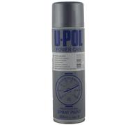 U-POL 2 x Power Can ALLOY WHEEL SILVER Paint 500ml Aerosol UPol Powercan Alloy Silver - Uniform light shade metallic finish Car Wheel Paint 2 500ml Aerosol Cans