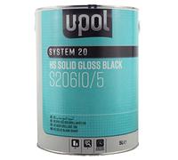 U-POL 2k Acrylic Paint Solid Gloss Black 5L