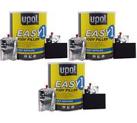 U-Pol 3 x Easy One Car Body Filler 3.5L 3.5 Litre UPol Easysand Polyester Bodyfiller Steel & GRP Surfaces Pack of 3 Cans