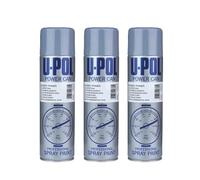 U Pol 500ml Power Can Grey Primer Aerosol Spray | Quick-Drying Primer Filler for Car Panels, GRP, Polyester Body Filler | Easy Sand, Fast Application | Solvent-Based