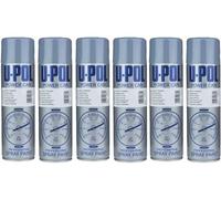 U Pol 500ml Power Can Grey Primer Aerosol Spray | Quick-Drying Primer Filler for Car Panels, GRP, Polyester Body Filler | Easy Sand, Fast Application | Solvent-Based