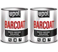 U-POL Barcoat Quick Drying Isolator 2 x 1Litre Cans UPol Pre Paint Isolation System Prevents Lifting and Bleeding of existing Paitn Film Sensitive to Solvent Attack