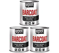 U-POL Barcoat Quick Drying Isolator 3 x 1Litre Cans UPol Pre Paint Isolation System Prevents Lifting and Bleeding of existing Paitn Film Sensitive to Solvent Attack