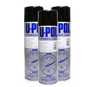 U-POL Car Paint Power Can Gloss Black 3 x 500 ml Aerosols Spray Cans