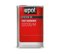 U-Pol Fast Hardener Paints Activator Primers Clearcoats Water Clear 1 Litre